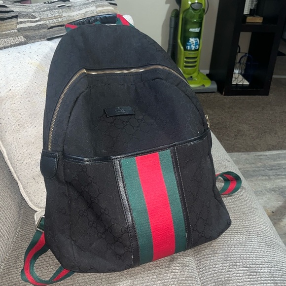 Gucci GG Monogram Medium Bookbag - Picture 3 of 7